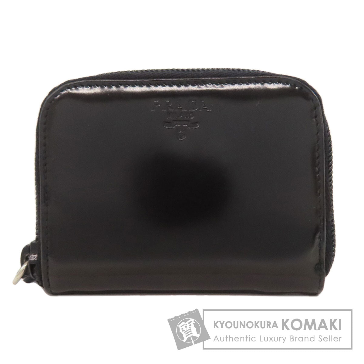 PRADA M268 logo coin purse Leather Ladies [Used]