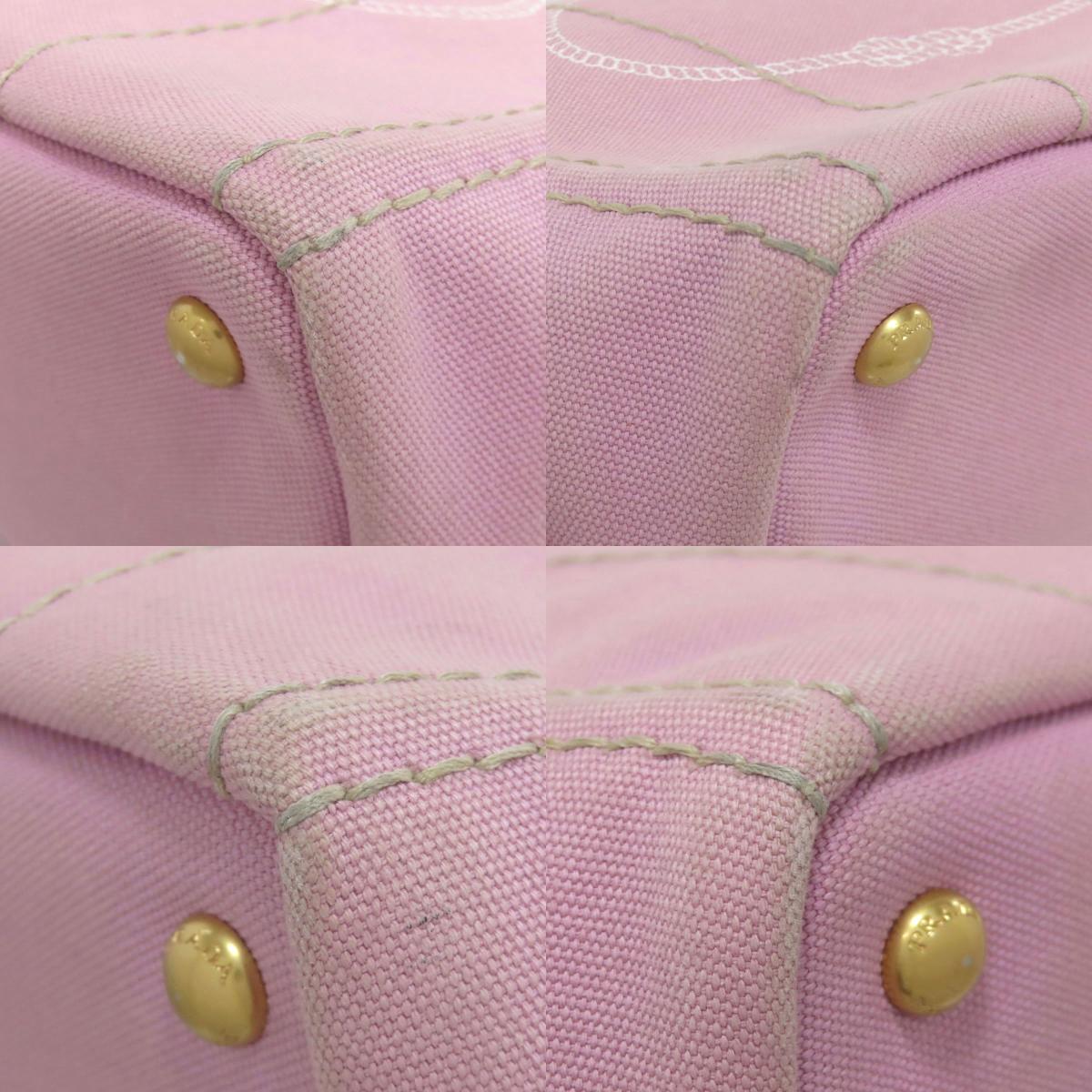 PRADA 1BG439 Canapa mini 2 WAY Handbag Canvas Ladies [Used]