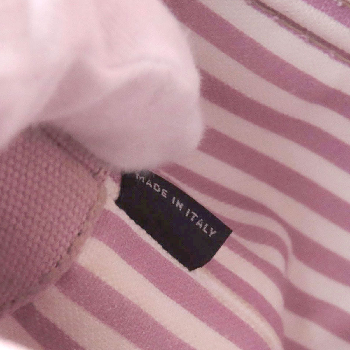 PRADA 1BG439 Canapa mini 2 WAY Handbag Canvas Ladies [Used]