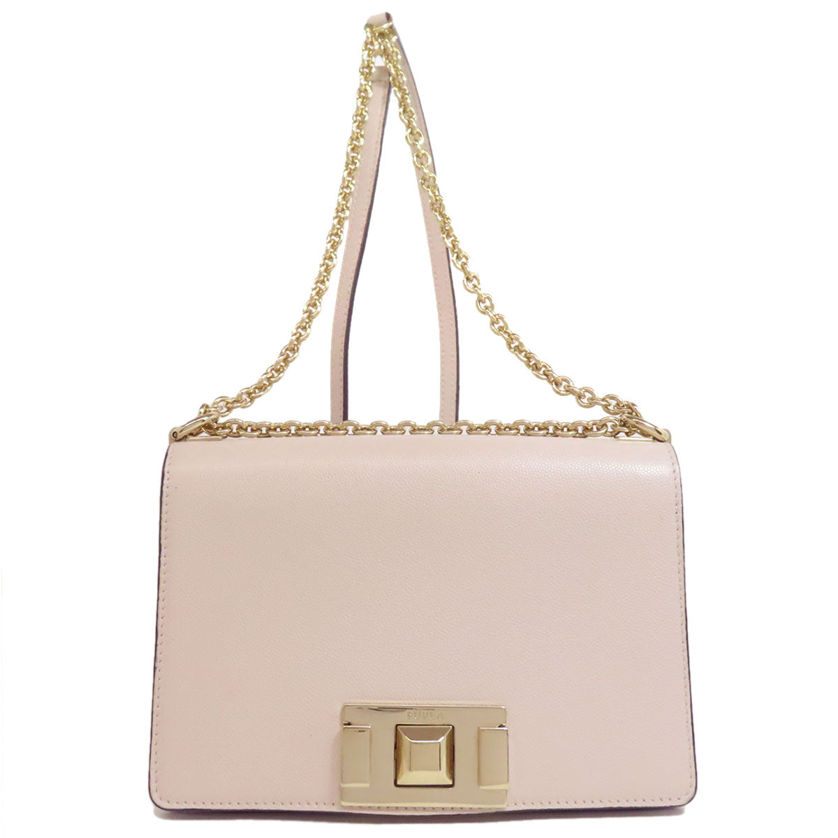 Furla Long Shoulder Mimi Shoulder Bag Leather Ladies [Used]