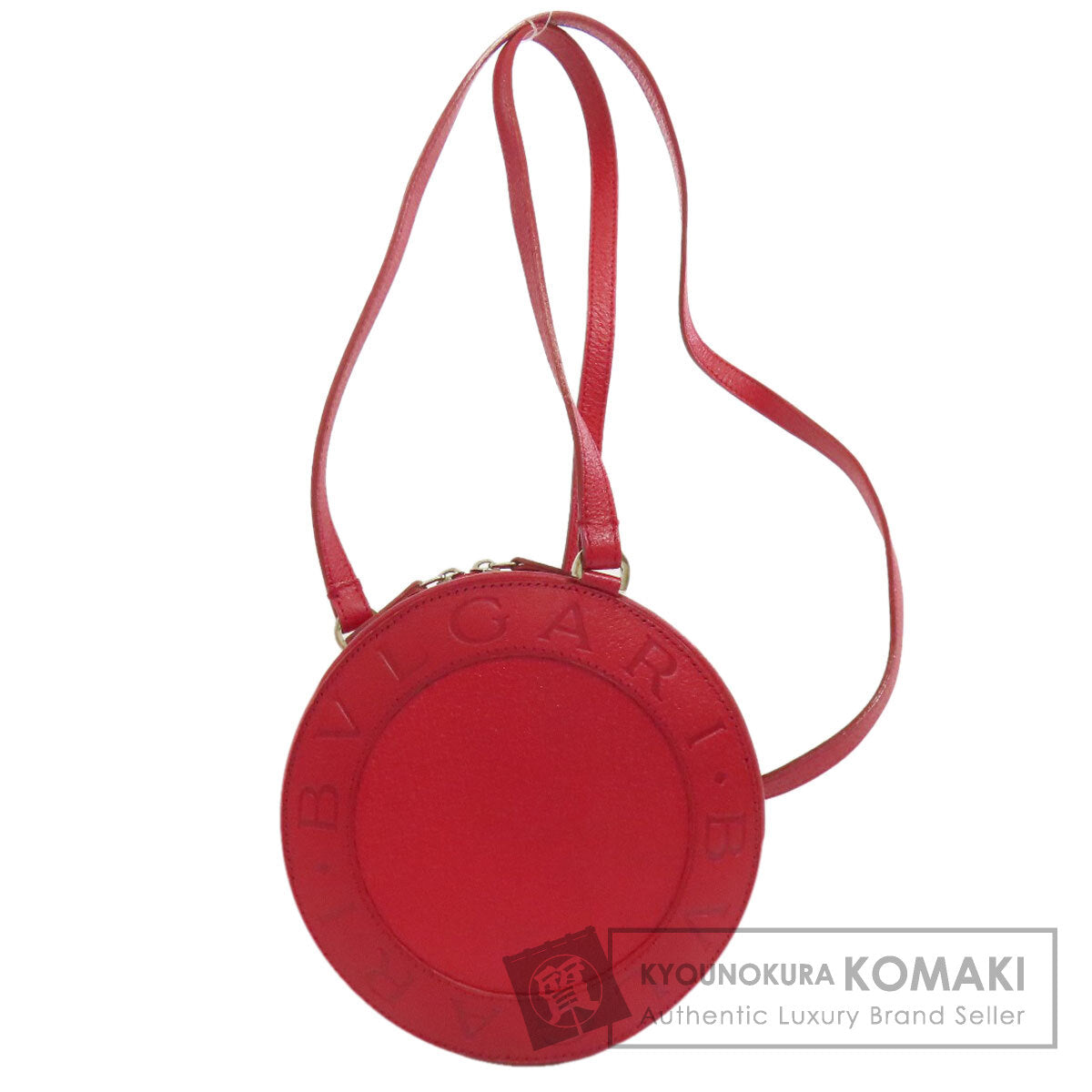 BVLGARI BVLGARI BVLGARI Shoulder Bag Leather Ladies [Used]