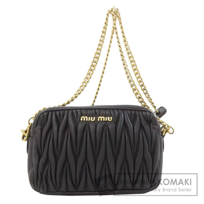 MIUMIU ChainShoulder Matelasse Shoulder Bag Calf Ladies [Used]