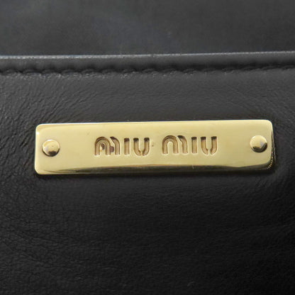 MIUMIU ChainShoulder Matelasse Shoulder Bag Calf Ladies [Used]