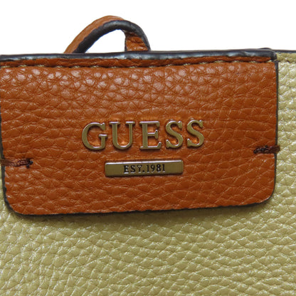 Guess logo Tote Bag Leather Ladies [Used]