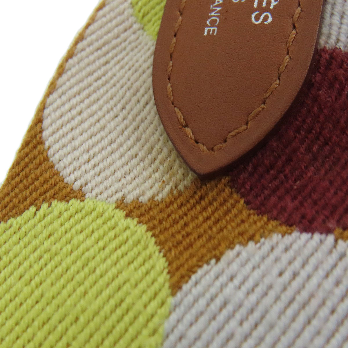 HERMES Bandouliere Sangle Flipper Ball SilverHardware Shoulder strap Canvas Ladies [Used]