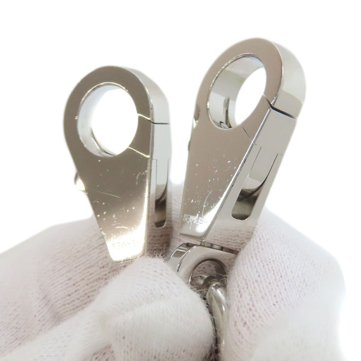 HERMES Bandouliere Sangle Flipper Ball SilverHardware Shoulder strap Canvas Ladies [Used]