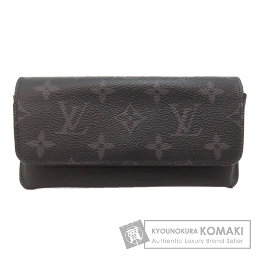 LOUIS VUITTON GI0296 Etui Lunette Eyeglass Case Accessory case Monogram Eclipse Ladies [Used]