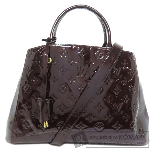 LOUIS VUITTON M50400 Montaigne MM Handbag Vernis Ladies [Used]