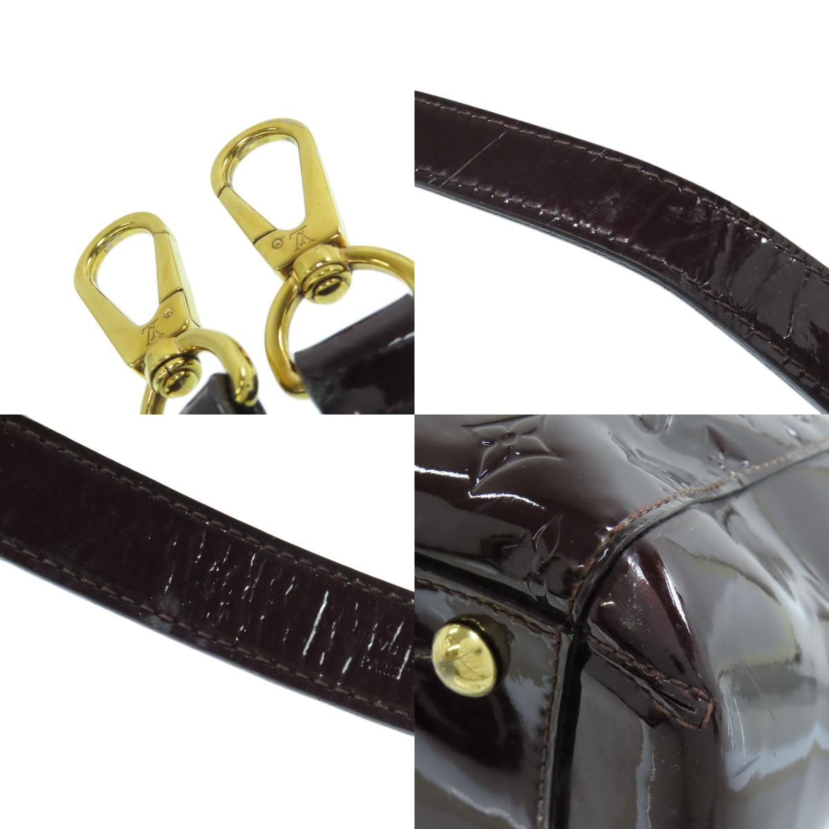 LOUIS VUITTON M50400 Montaigne MM Handbag Vernis Ladies [Used]