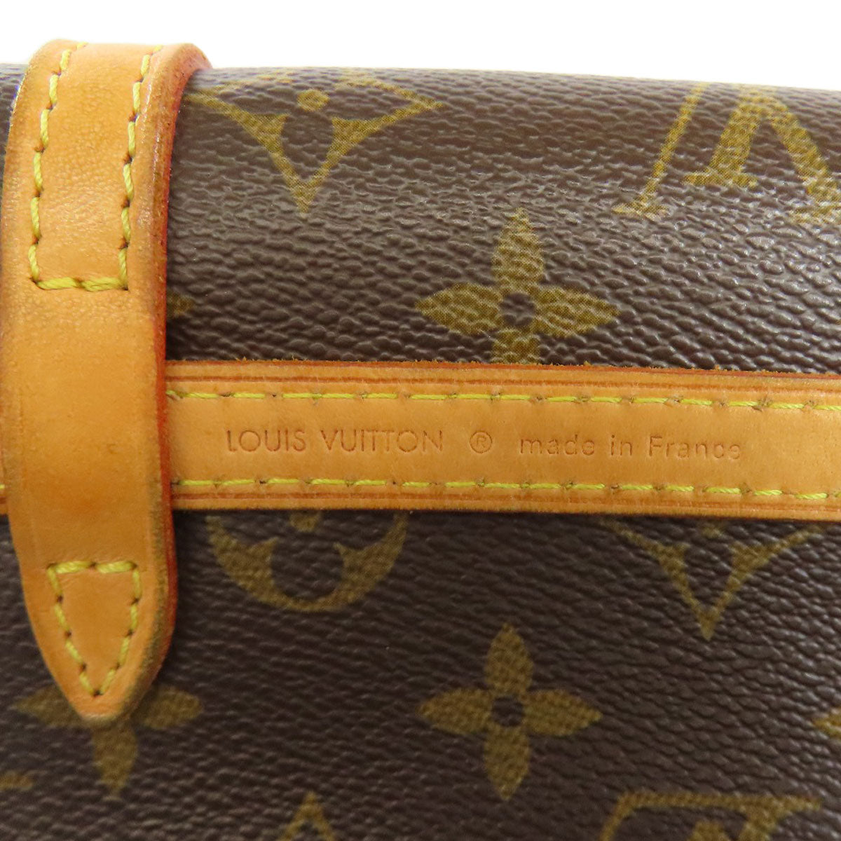 LOUIS VUITTON M51159 Pochette Marrell Hip bag, waist bag Monogram canvas Ladies [Used]