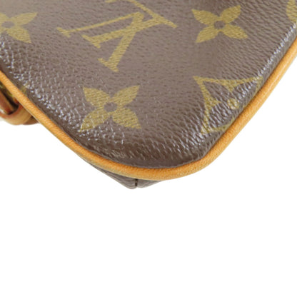 LOUIS VUITTON M51159 Pochette Marrell Hip bag, waist bag Monogram canvas Ladies [Used]