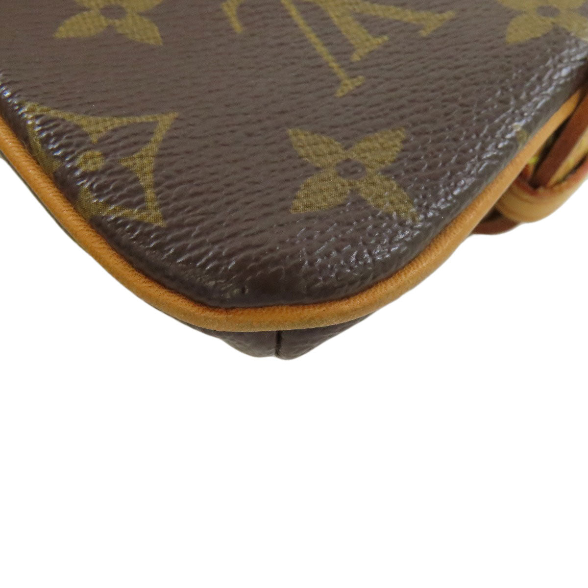 LOUIS VUITTON M51159 Pochette Marrell Hip bag, waist bag Monogram canvas Ladies [Used]