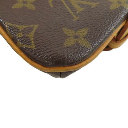 LOUIS VUITTON M51159 Pochette Marrell Hip bag, waist bag Monogram canvas Ladies [Used]