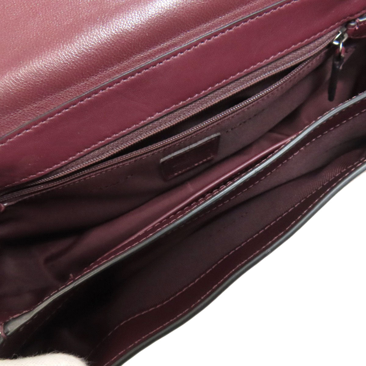 COACH 54640 logo Shoulder Bag Leather Ladies [Used]