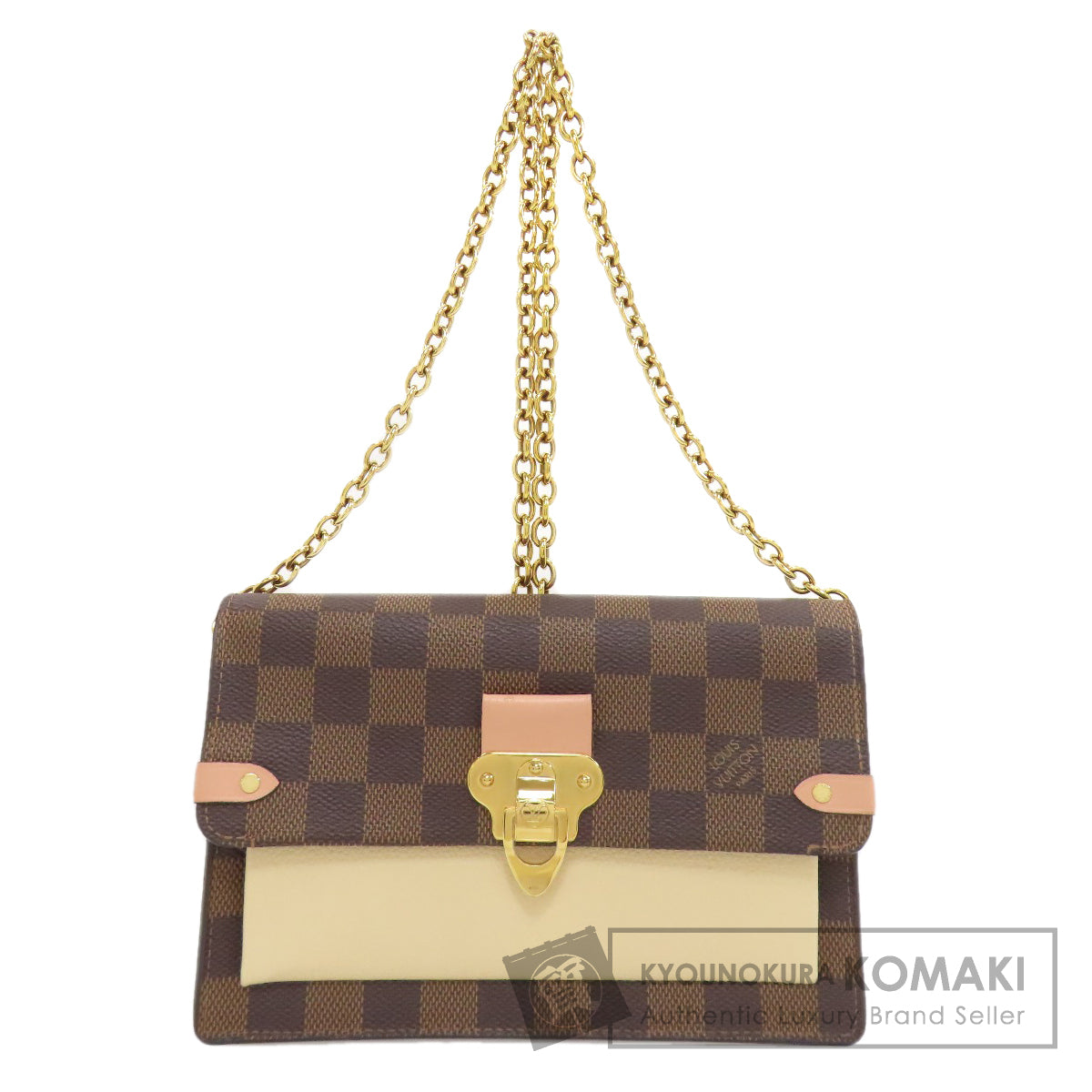 LOUIS VUITTON N60237 Portefeiulle Vavan Chain Shoulder Bag Damier canvas Ladies [Used]