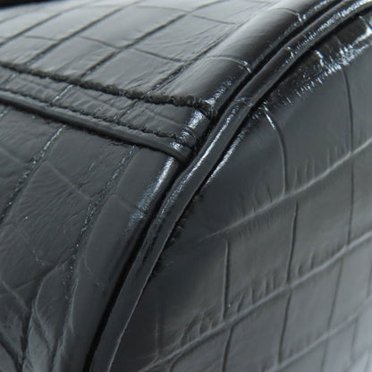 トッズ 型押 ダブルT 2WAY ハンドバッグ レザー レディース 【中古】【TODS】