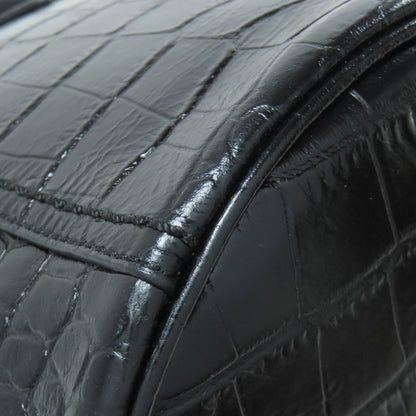 トッズ 型押 ダブルT 2WAY ハンドバッグ レザー レディース 【中古】【TODS】
