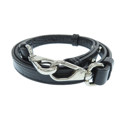 トッズ 型押 ダブルT 2WAY ハンドバッグ レザー レディース 【中古】【TODS】
