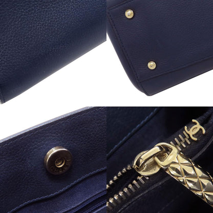 CHANEL COCO Mark Tote Bag Calf Ladies [Used]