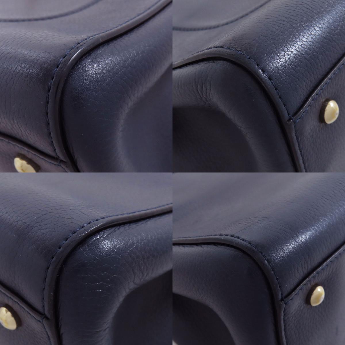 CHANEL COCO Mark Tote Bag Calf Ladies [Used]