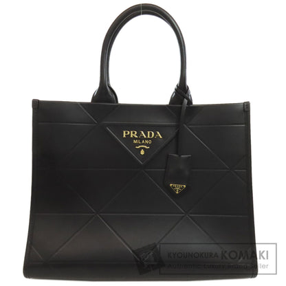 PRADA 1BA378 logo symbol Handbag Calf Ladies [Used]