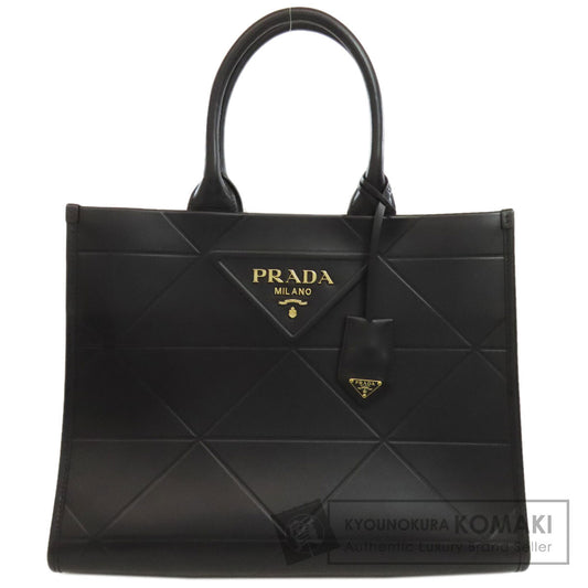 PRADA 1BA378 logo symbol Handbag Calf Ladies [Used]