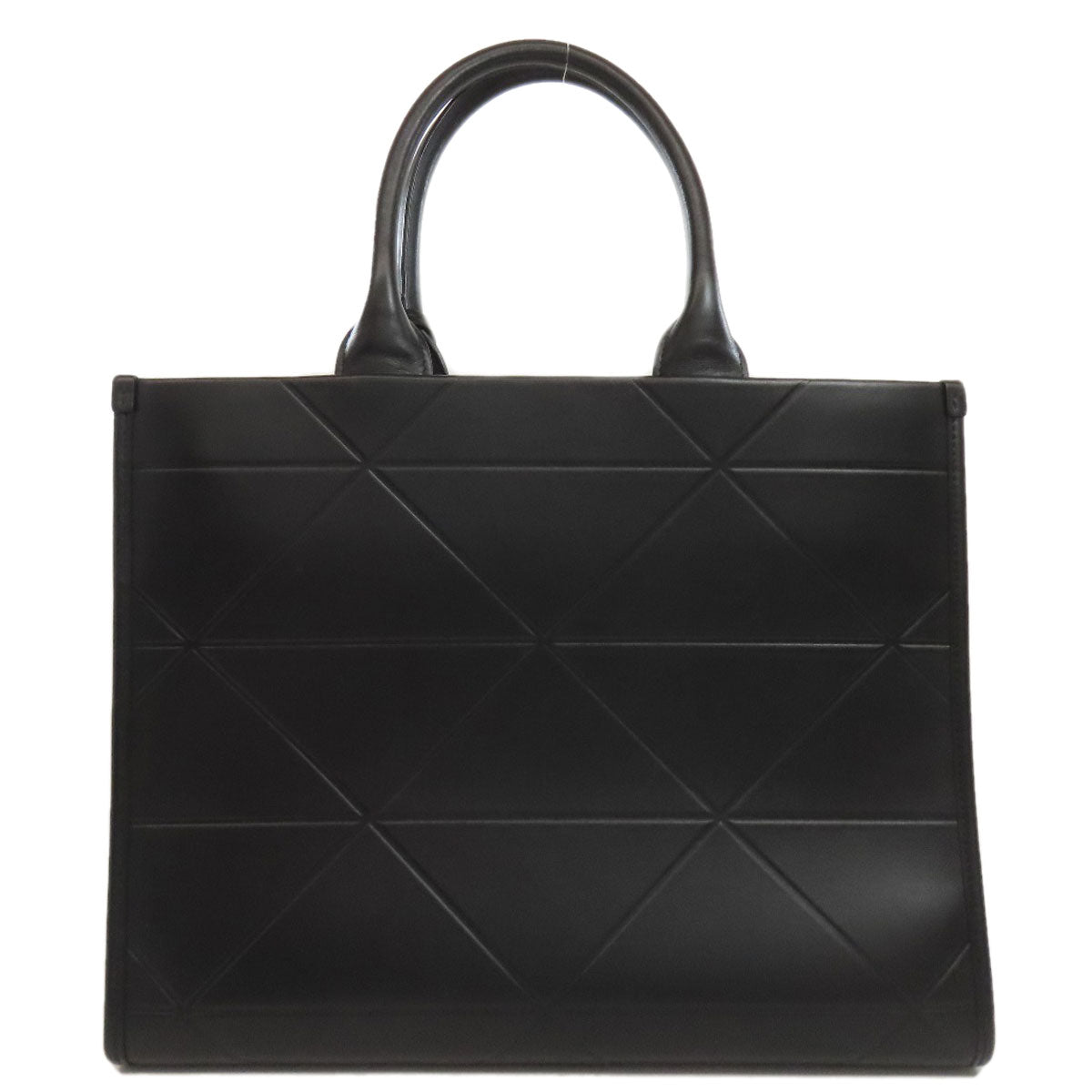 PRADA 1BA378 logo symbol Handbag Calf Ladies [Used]