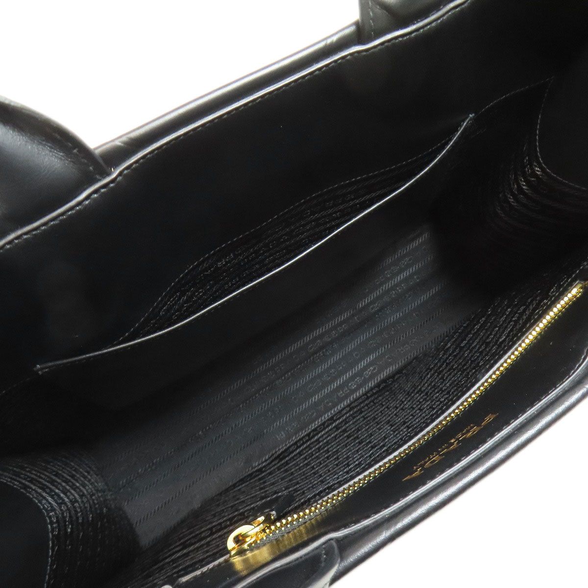 PRADA 1BA378 logo symbol Handbag Calf Ladies [Used]