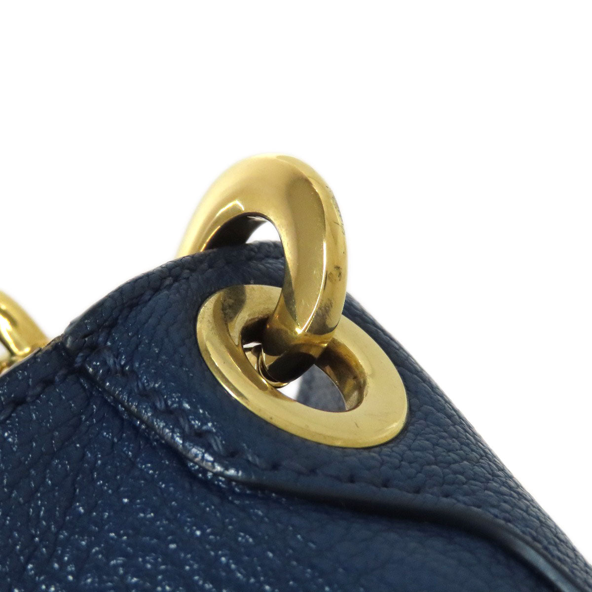 MIUMIU 5BE026 Madras Shoulder Bag Leather Ladies [Used]