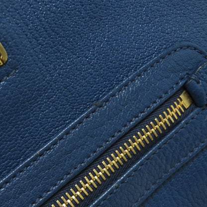 MIUMIU 5BE026 Madras Shoulder Bag Leather Ladies [Used]