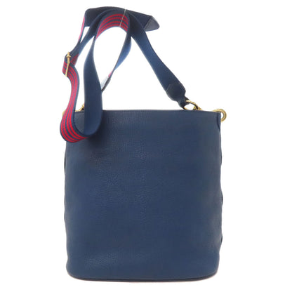 MIUMIU 5BE026 Madras Shoulder Bag Leather Ladies [Used]