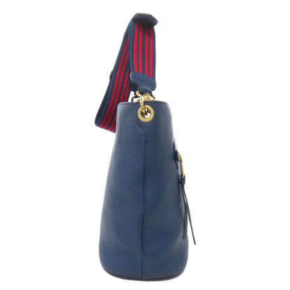 MIUMIU 5BE026 Madras Shoulder Bag Leather Ladies [Used]