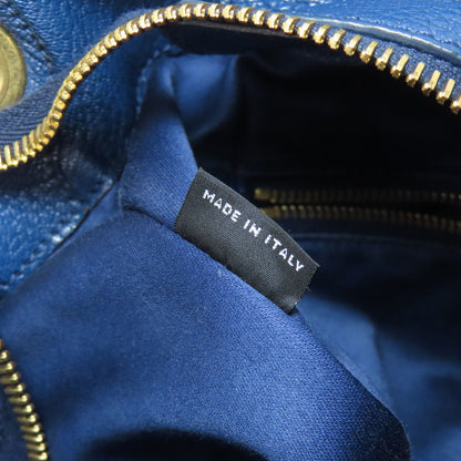 MIUMIU 5BE026 Madras Shoulder Bag Leather Ladies [Used]