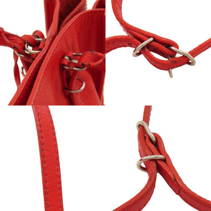 BALENCIAGA 305572 Paper Mini 2WAY Handbag Calf Ladies [Used]