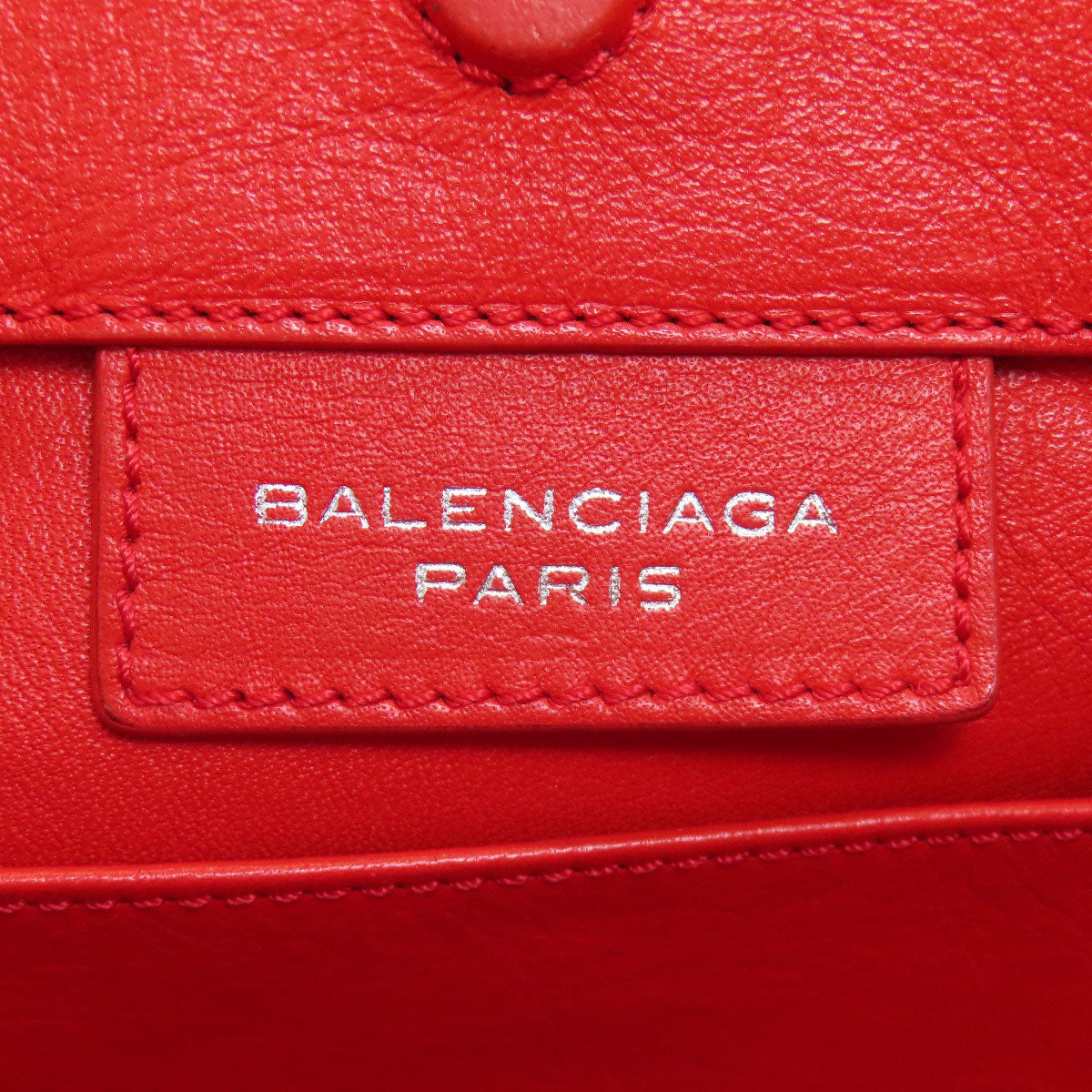 BALENCIAGA 305572 Paper Mini 2WAY Handbag Calf Ladies [Used]