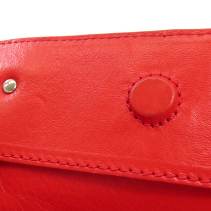 BALENCIAGA 305572 Paper Mini 2WAY Handbag Calf Ladies [Used]