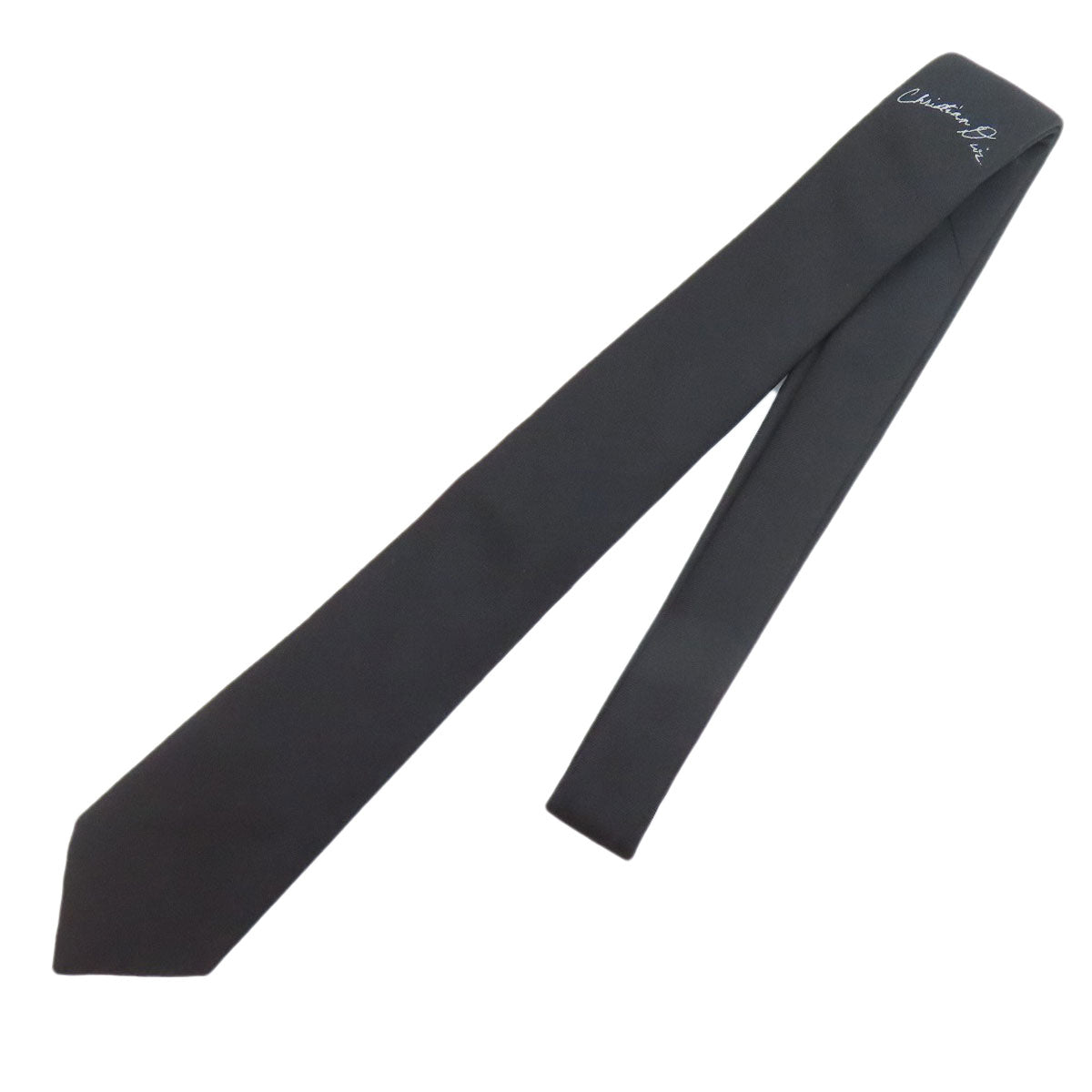 CHRISTIAN DIOR logo tie Silk mens [Used]