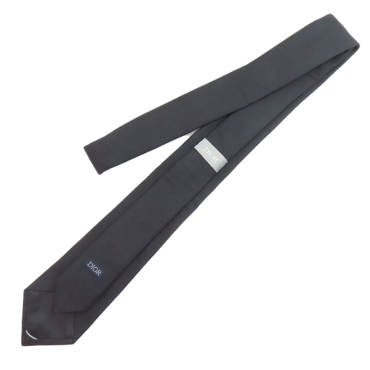 CHRISTIAN DIOR logo tie Silk mens [Used]