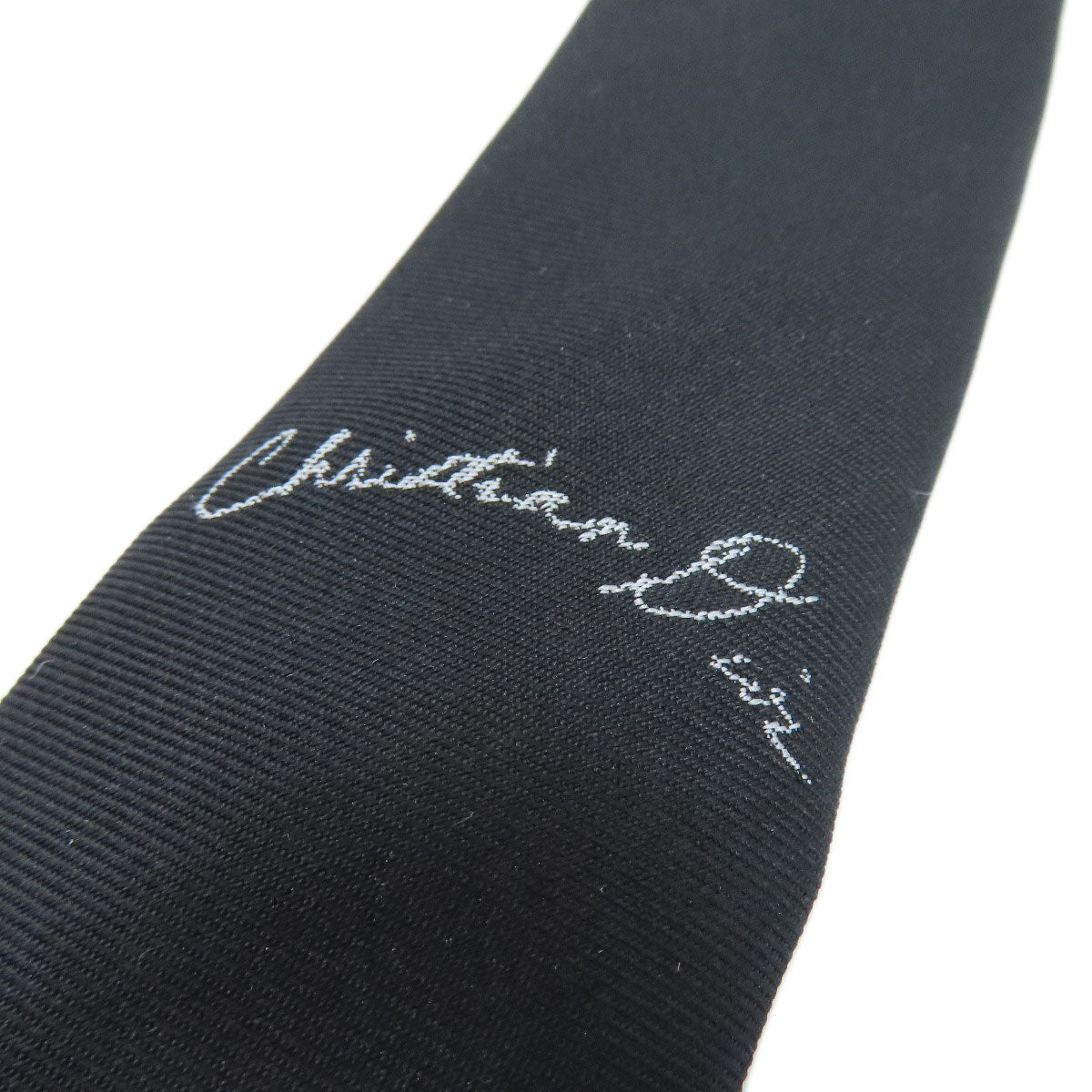 CHRISTIAN DIOR logo tie Silk mens [Used]