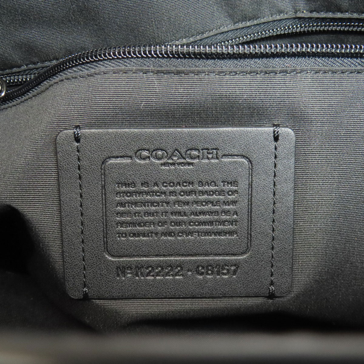 COACH C8157 Hudson Double 2WAY Tote Bag Leather Ladies [Used]