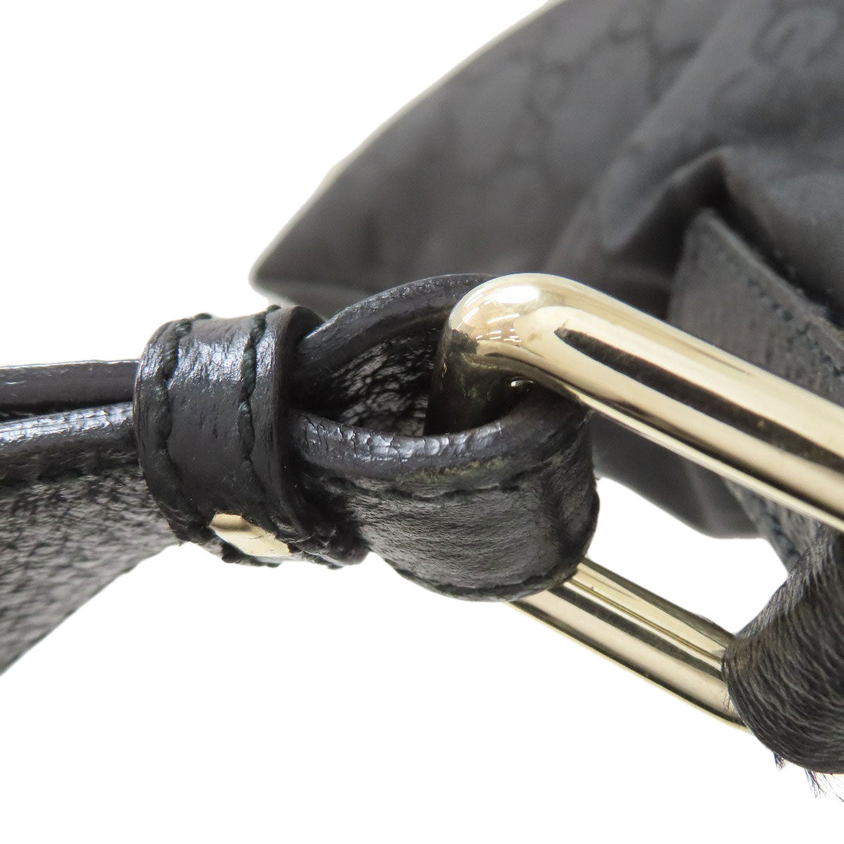 GUCCI 190628 Outlet GG Shoulder Bag Nylon Ladies [Used]