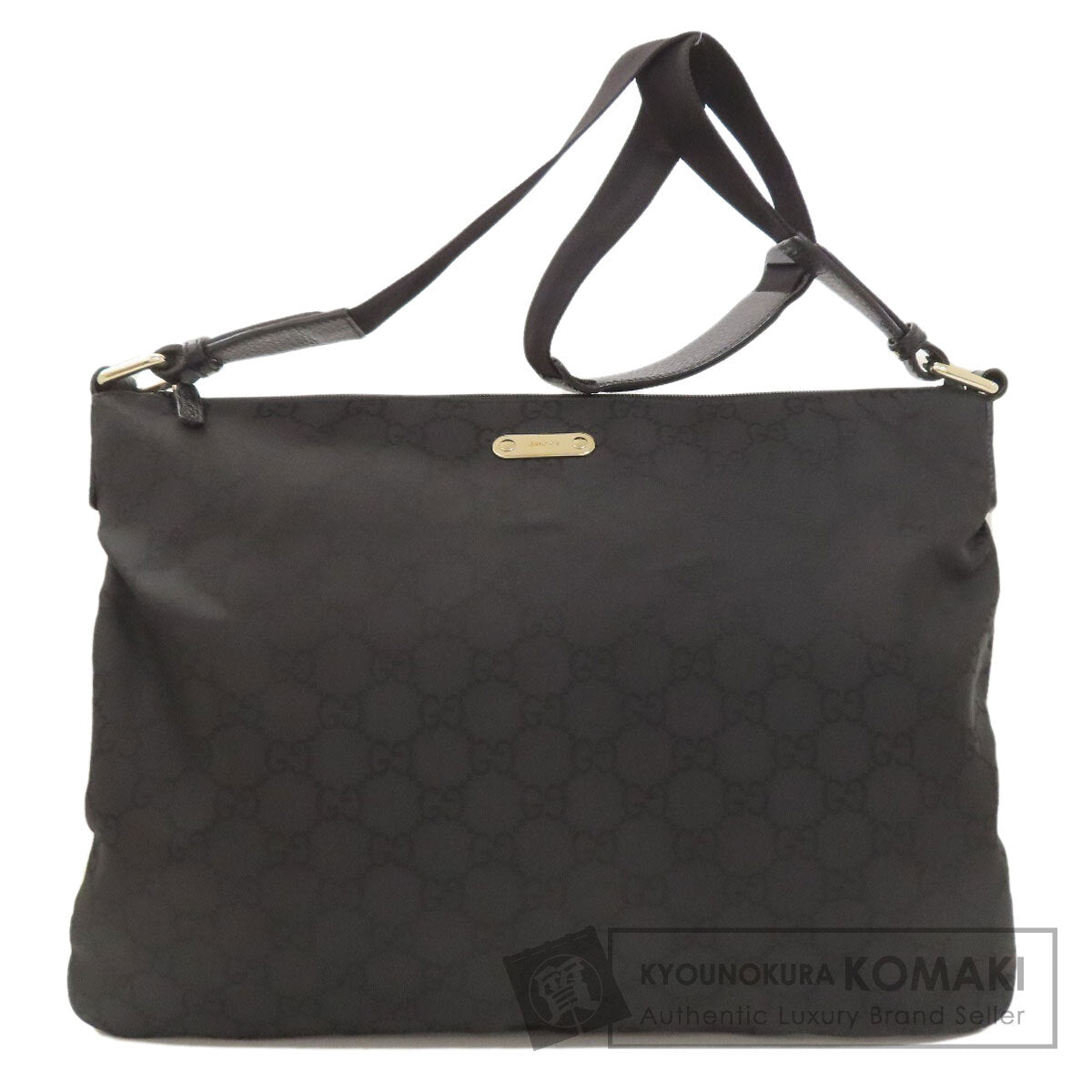 GUCCI 190628 Outlet GG Shoulder Bag Nylon Ladies [Used]