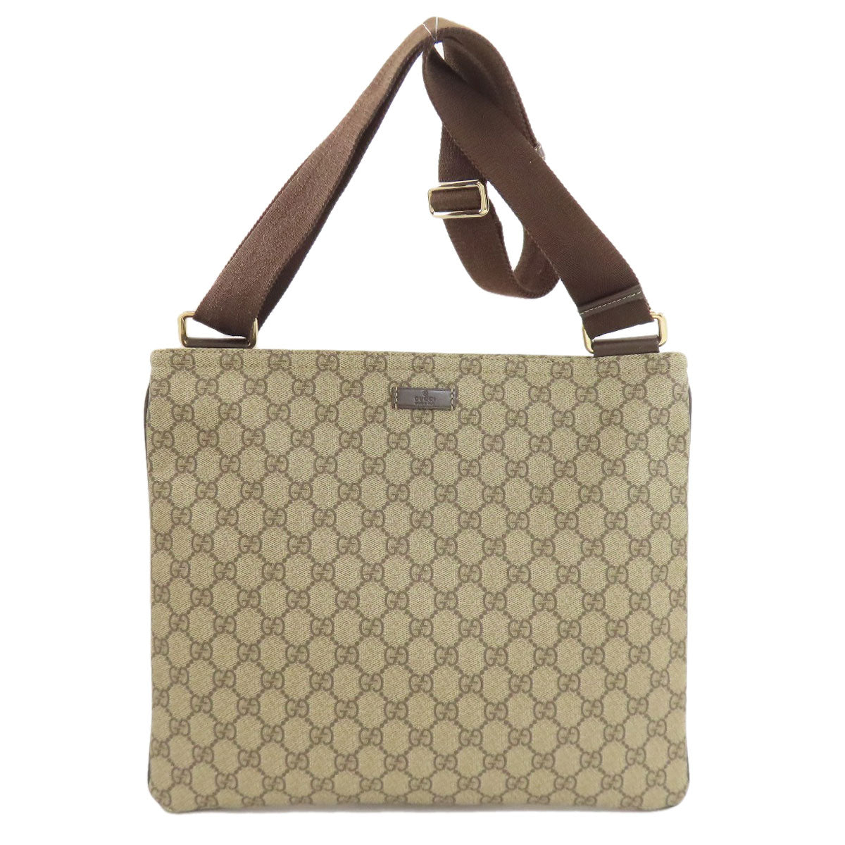 GUCCI 201446 GG Supreme Shoulder Bag PVC Ladies [Used]