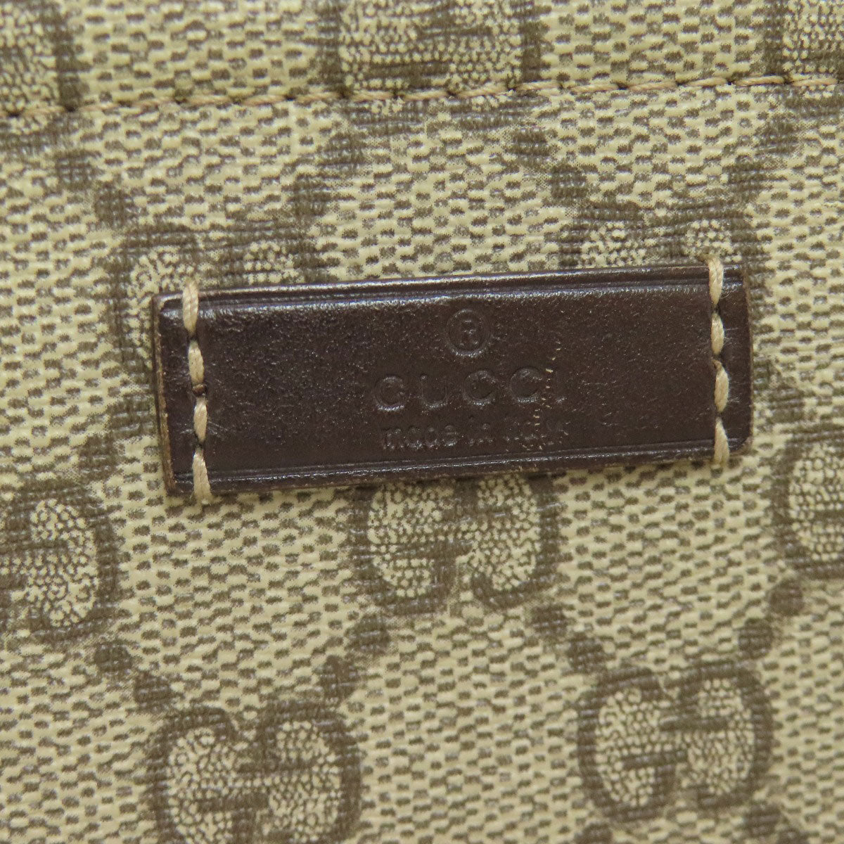 GUCCI 201446 GG Supreme Shoulder Bag PVC Ladies [Used]