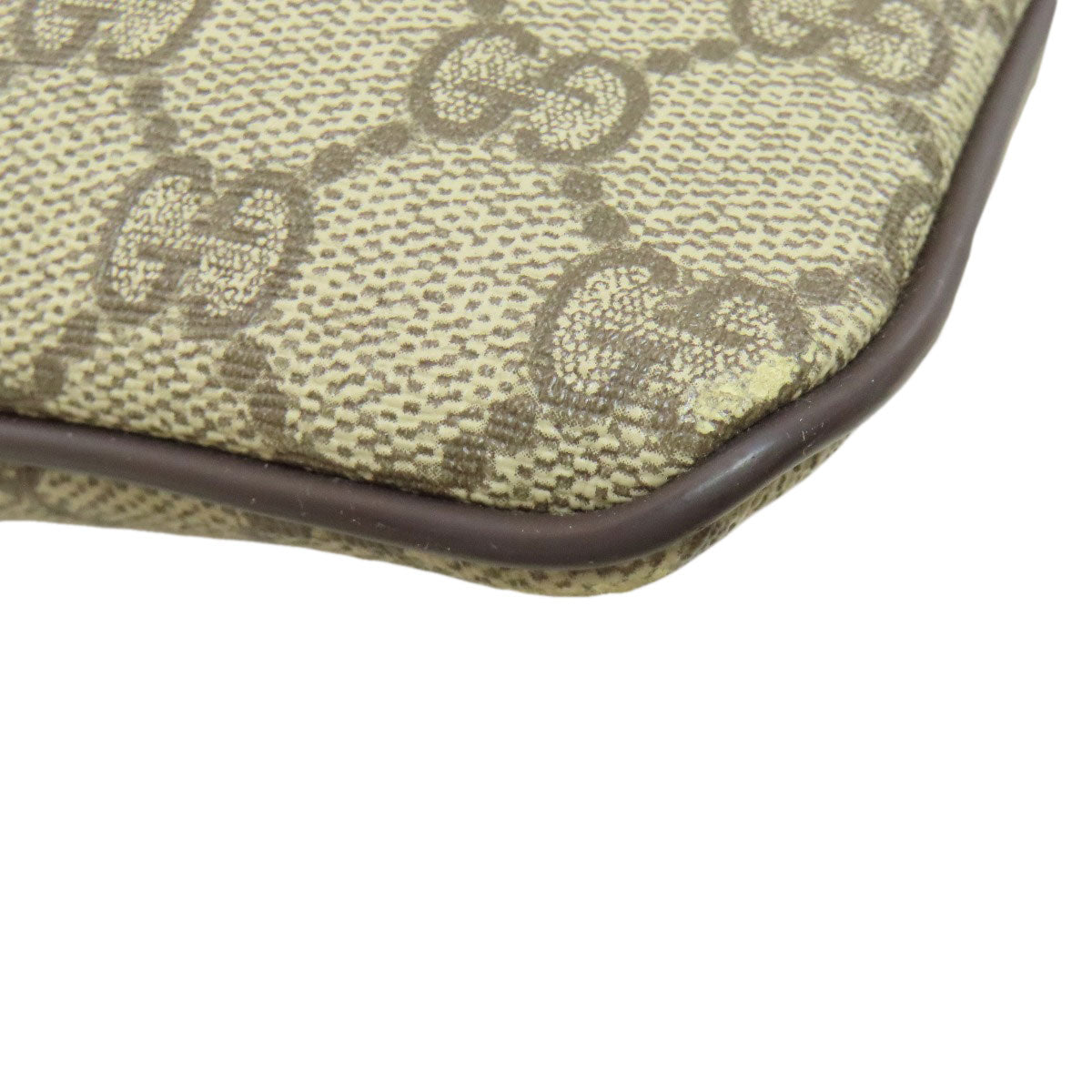 GUCCI 201446 GG Supreme Shoulder Bag PVC Ladies [Used]