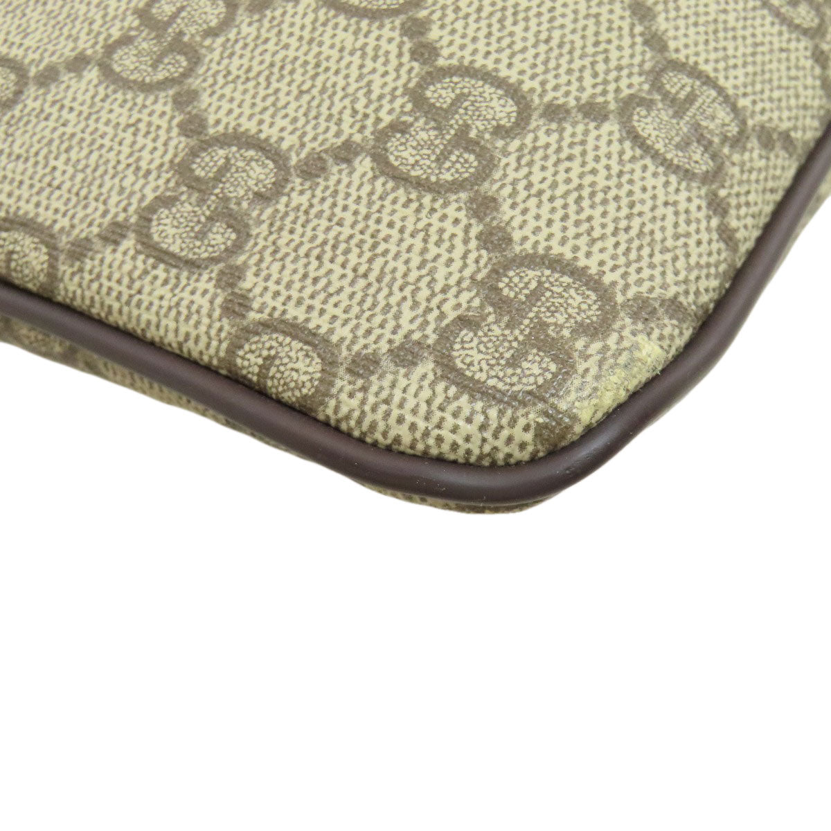 GUCCI 201446 GG Supreme Shoulder Bag PVC Ladies [Used]