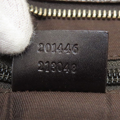 GUCCI 201446 Diamante Shoulder Bag Leather Ladies [Used]