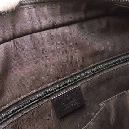 GUCCI 201446 Diamante Shoulder Bag Leather Ladies [Used]