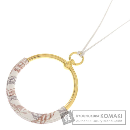 HERMES loop Necklace Metal Vau & SwiftLadies [Used]