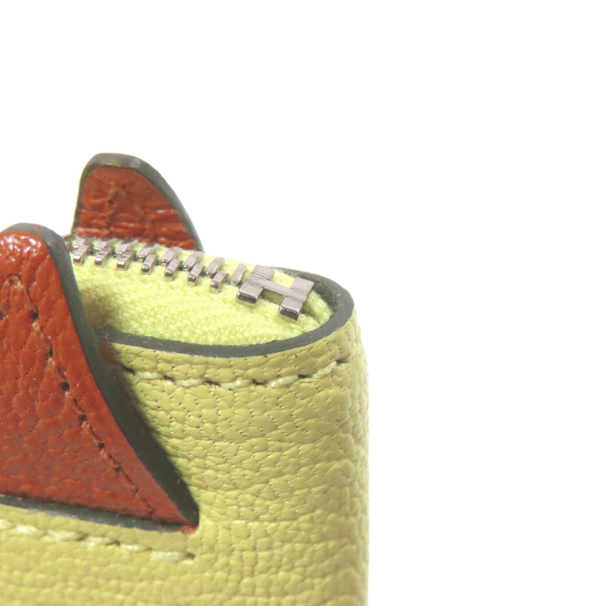 HERMES Paddock Wallet SilverHardware coin purse Chevre Ladies [Used]